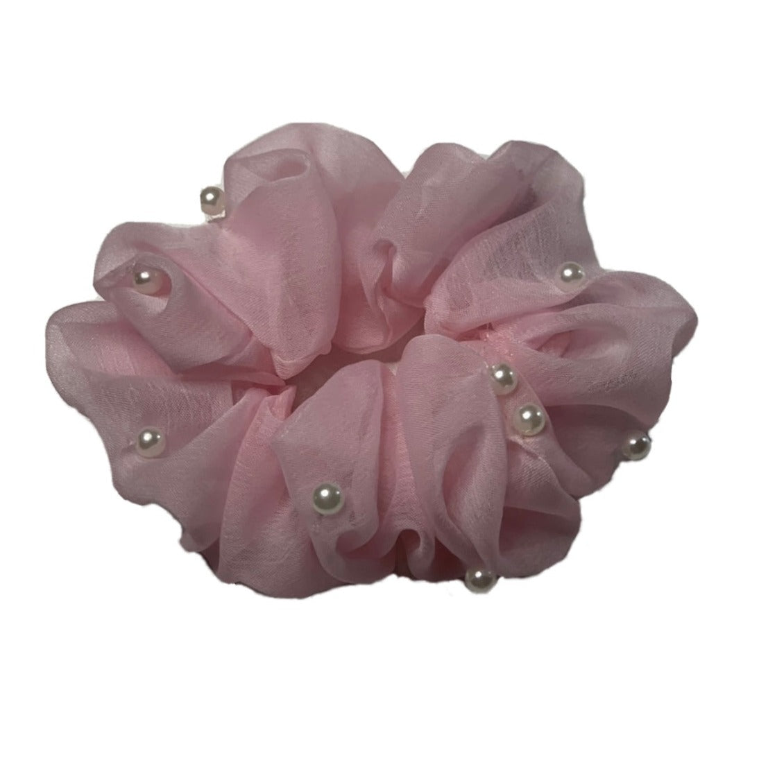 Sheer - Pearl Couture Scrunchy